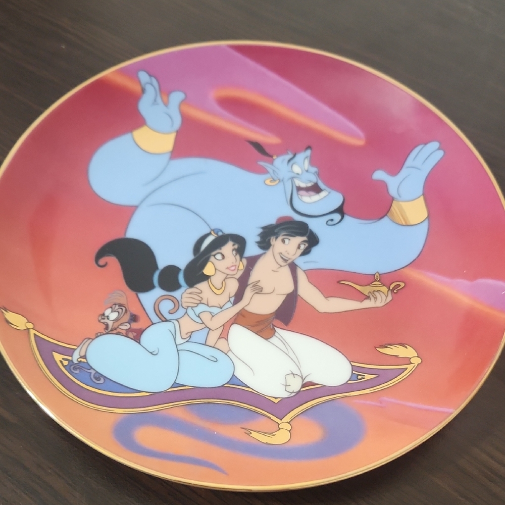 Disney Aladdin Collectible Plate